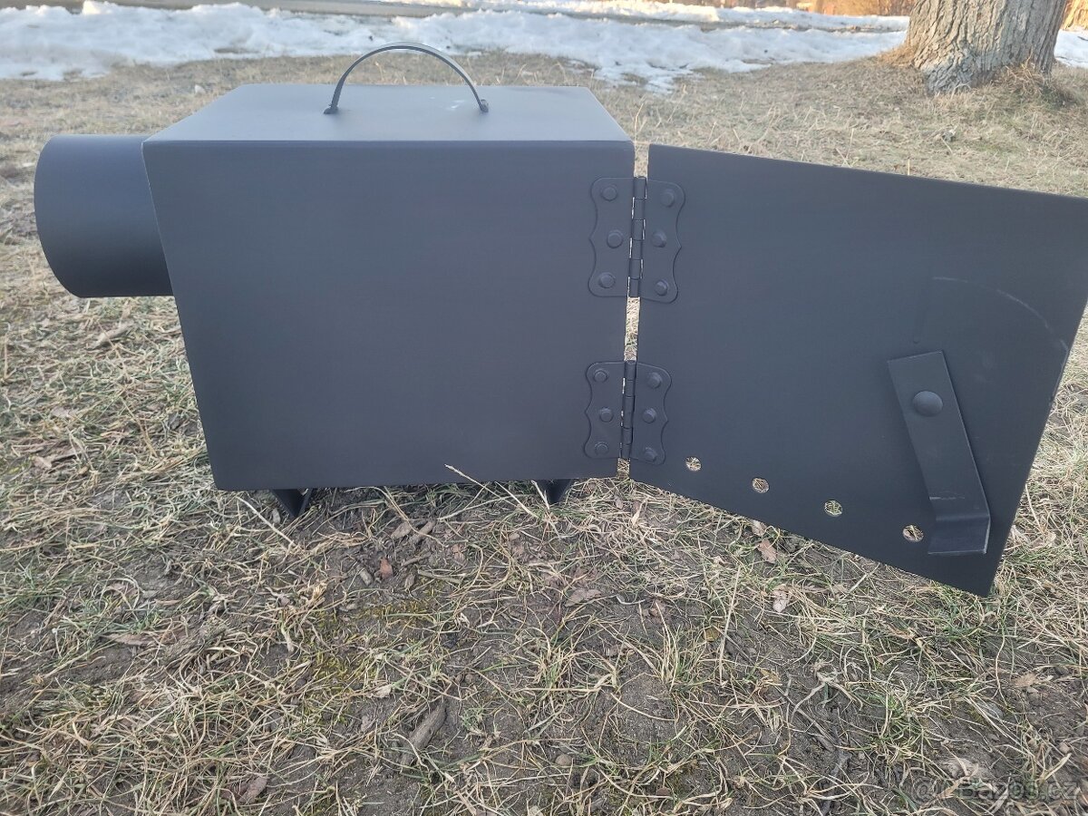 Topeniště k udírně s klapkou - 6