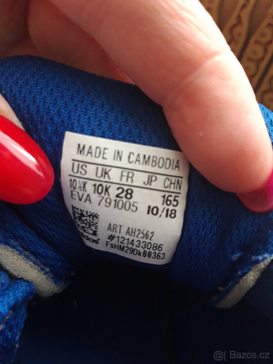 Sálové Adidas 28, na suchý zip - 6