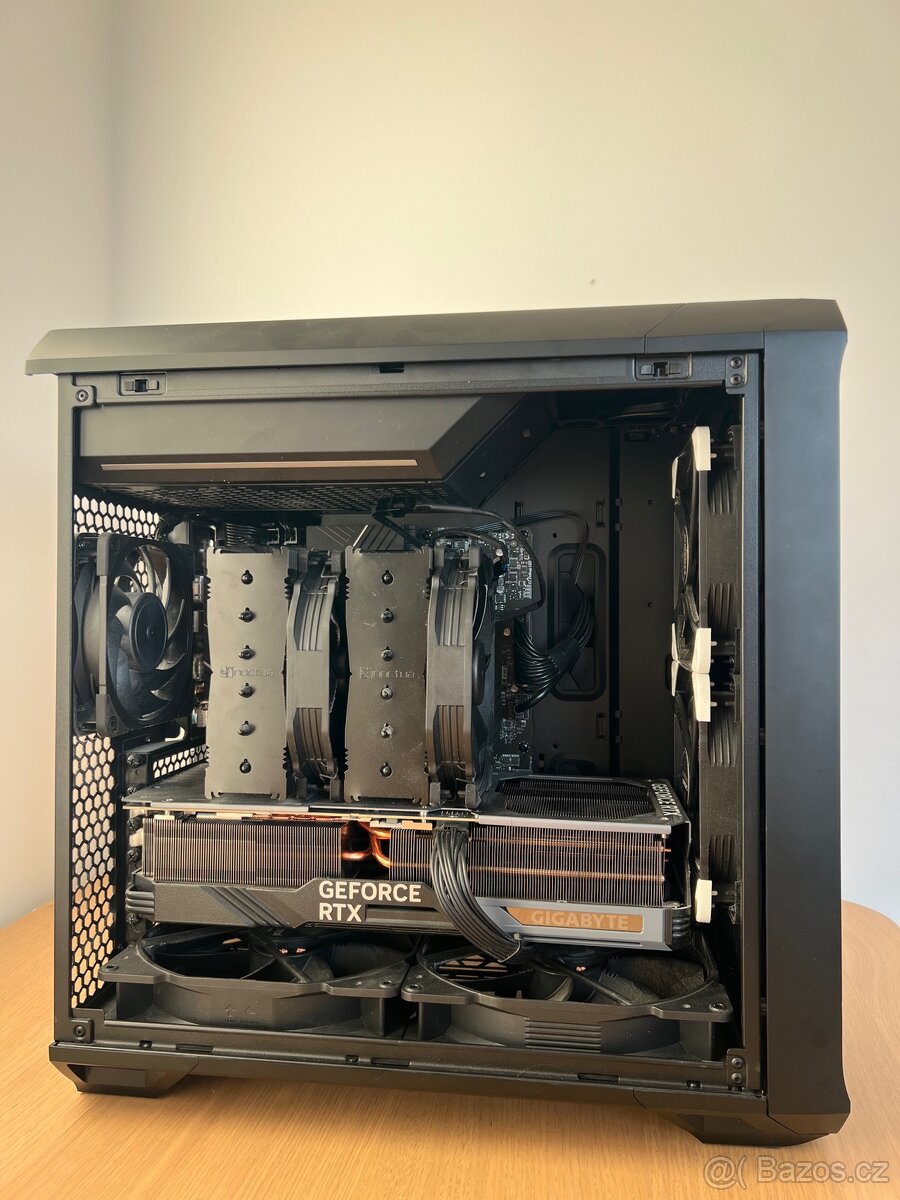 Herní PC RTX 4090 + Ryzen 7800X3D – 4K Ultra, top stav - 6
