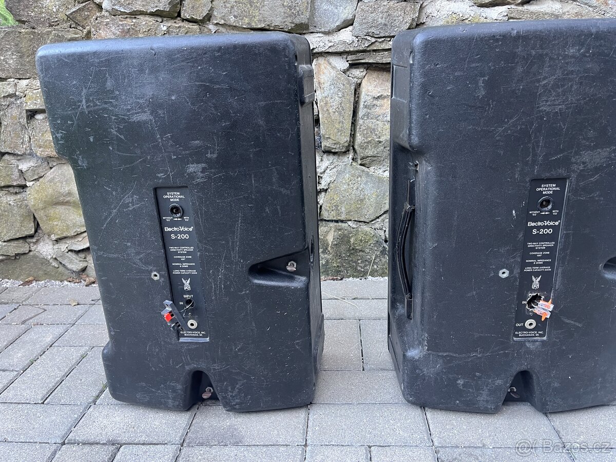 2x Electro‑Voice S‑200 - 6