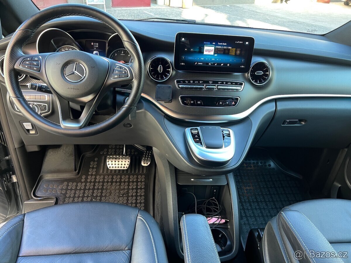 Mercedes Benz V 300 d L ,AMG ,1.maj,ČR, 4x4 záruka 200000 km - 6
