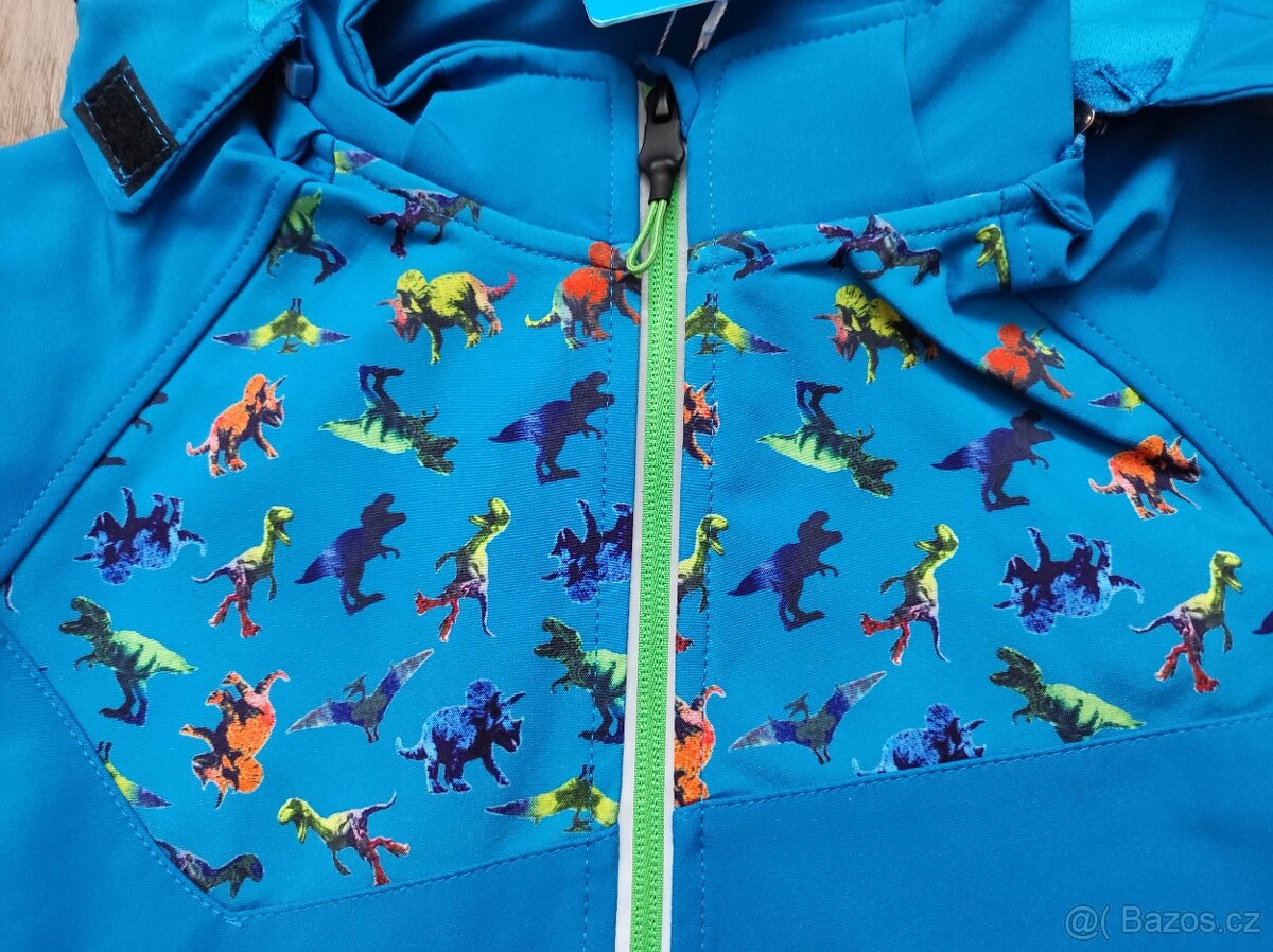 Softshellová bunda jarní chlapecká nová - 6