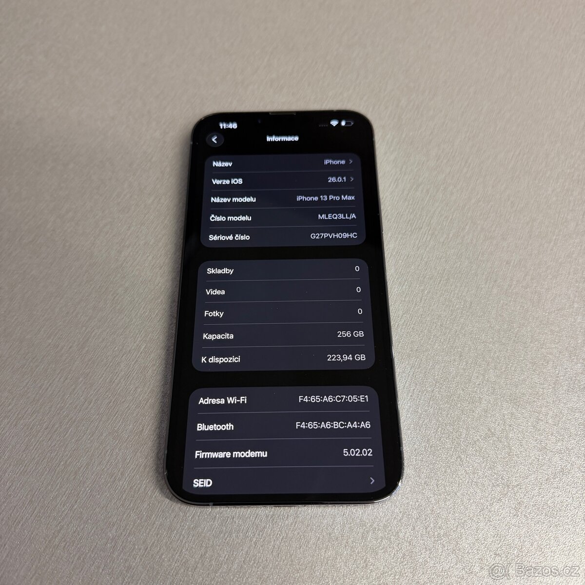 iPhone 13 Pro Max 256GB, pěkný stav, 12 měsíců záruka - 6