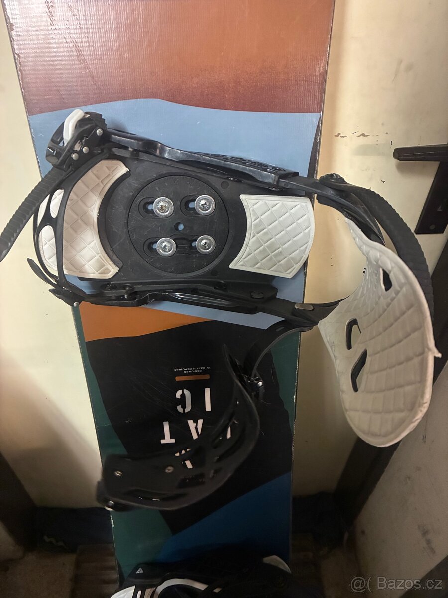 Prodám snowboard gravity 160cm + boty ride - 6