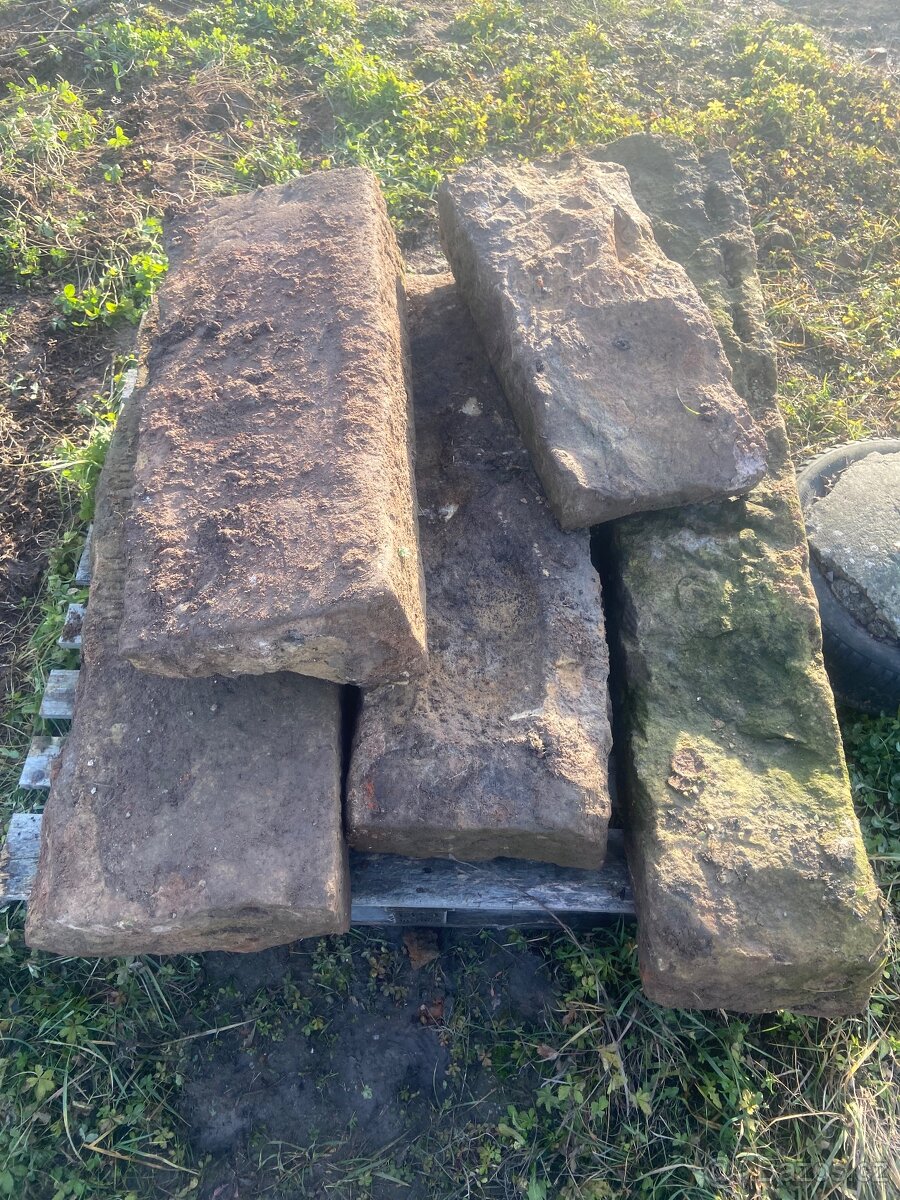 Prodám pískovec, kameny, bloky, schody, dlaždice, sloupky - 6