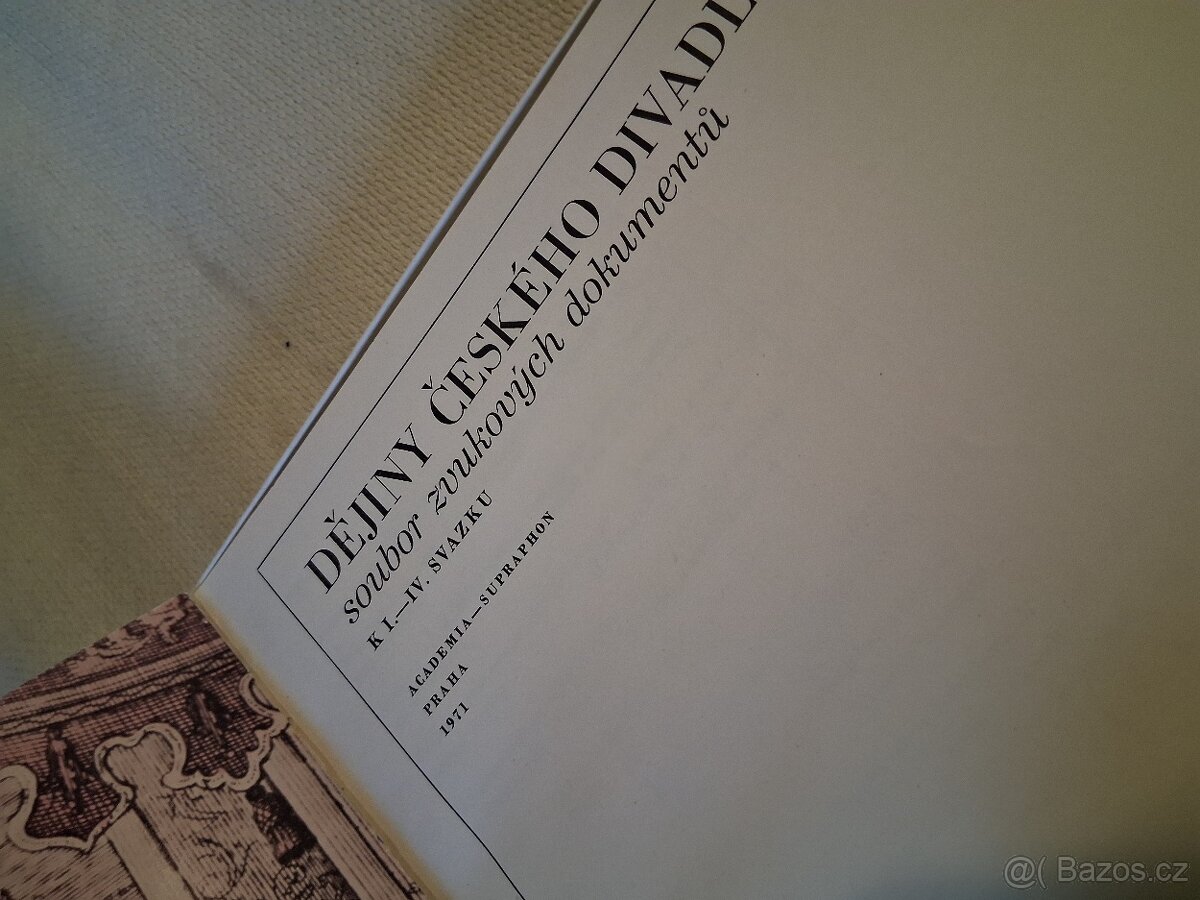 EP vinyl - Dějiny českého divadla /8xEP/. - 6