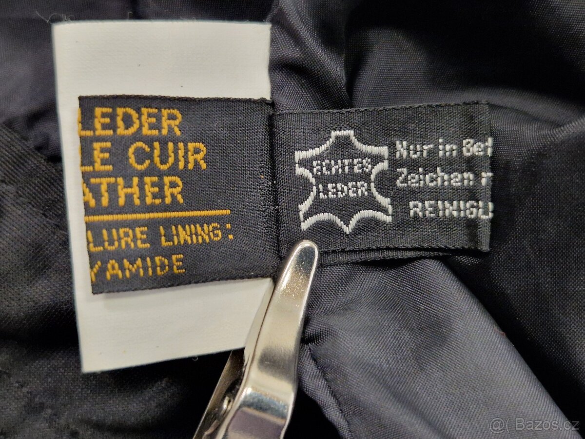 Pánská kožená moto bunda Shoei velikost 58 (XL) - 6