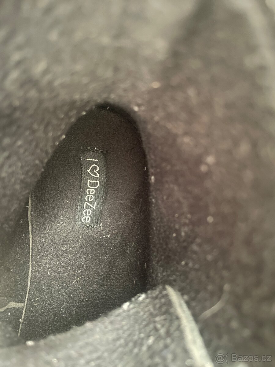 Dívčí kotníčkové zimní boty DeeZee-37 - 6