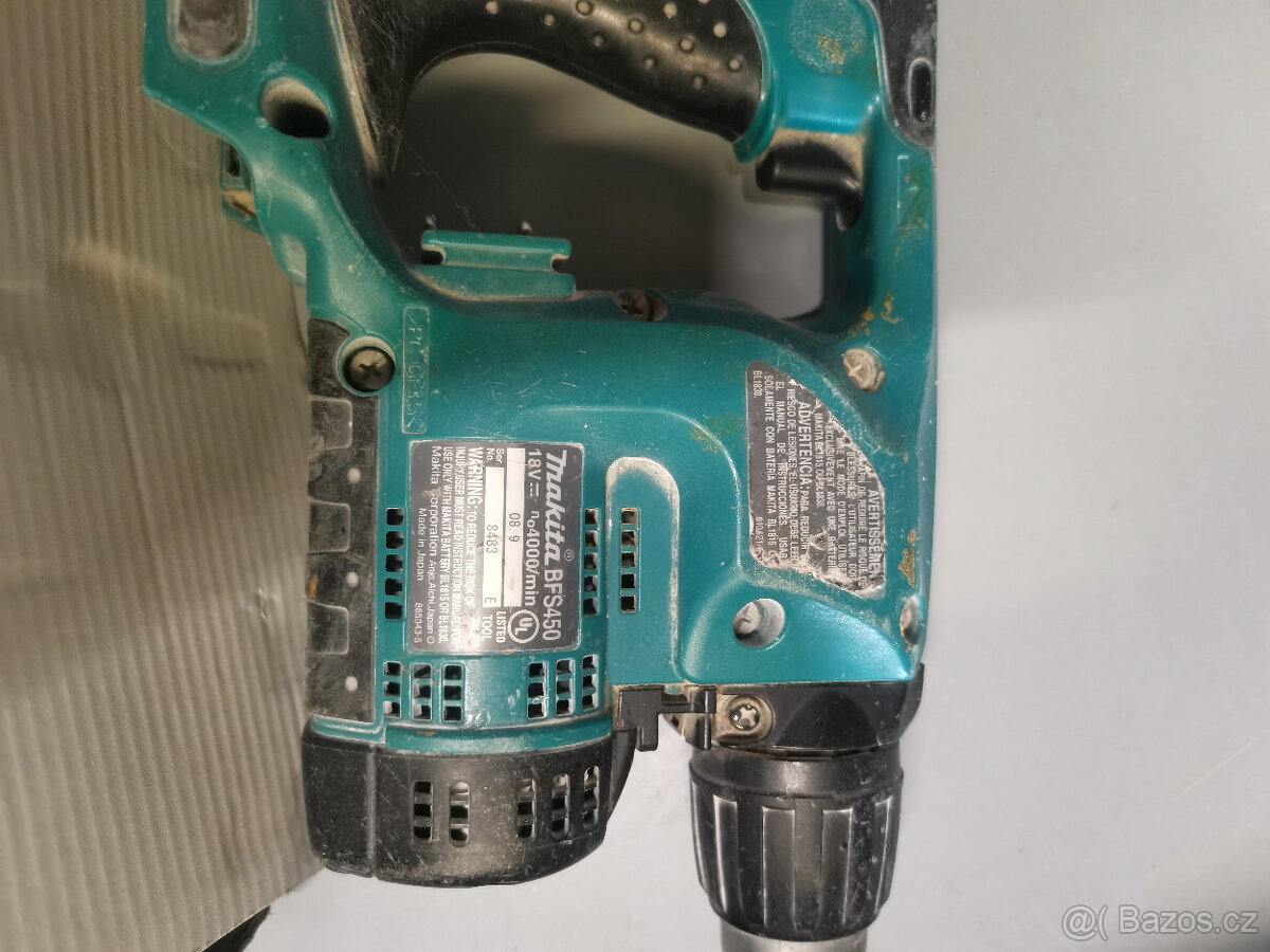 Wurth přímočarka, podstavec, Makita oscilačka+ SDK šroub - 6