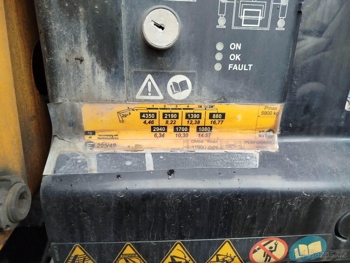 hydraulická ruka EFFER 205/4S - 6