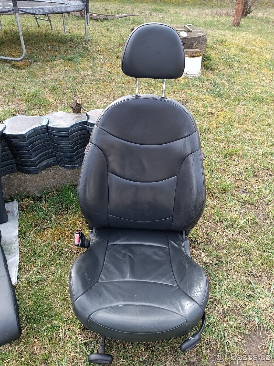 Celokožené sedačky sada Mini cooper S R53 a R50 - 6