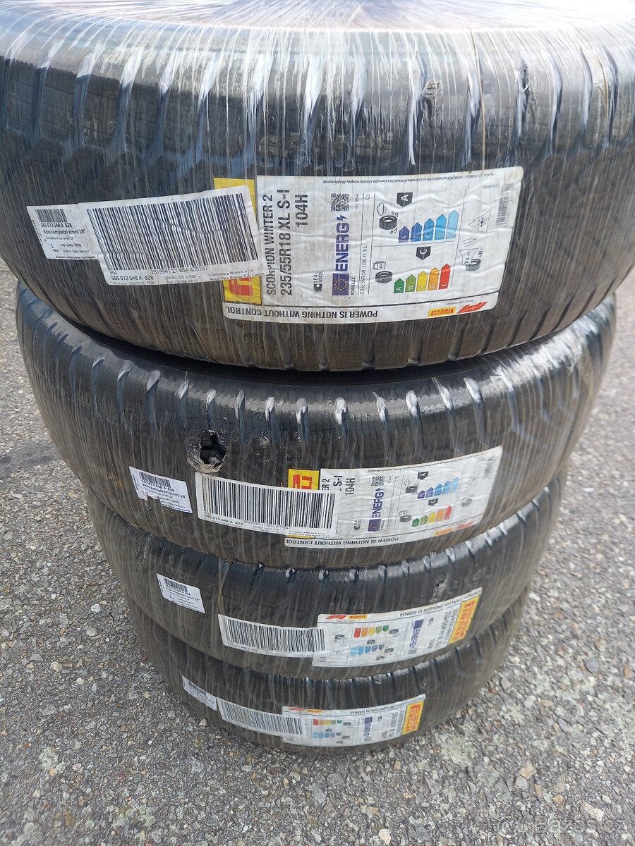 Š.Kodiaq, Kodiaq 2/VW Tiguan -NOVÁ zimní Alu sada-235/55R18. - 6