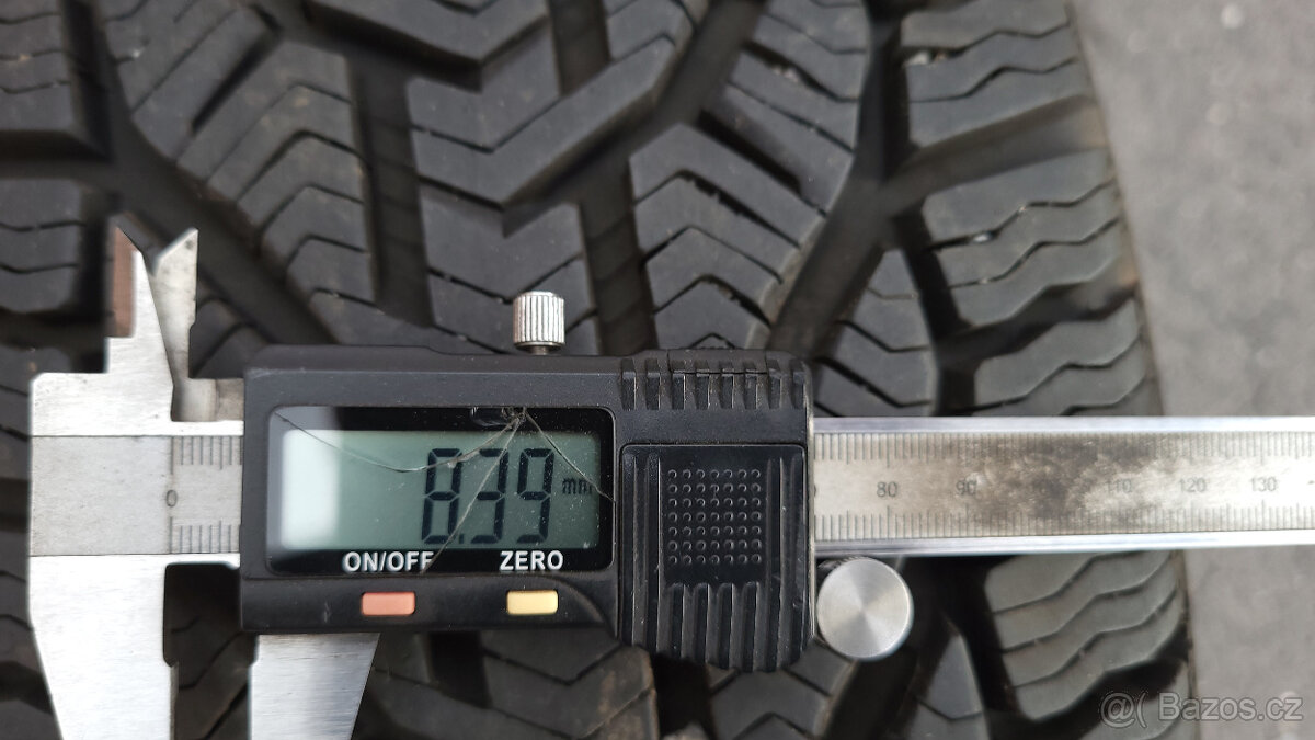 Téměř NOVÁ zimní kola 15" 4x100 Toyota Corolla E12 - 6