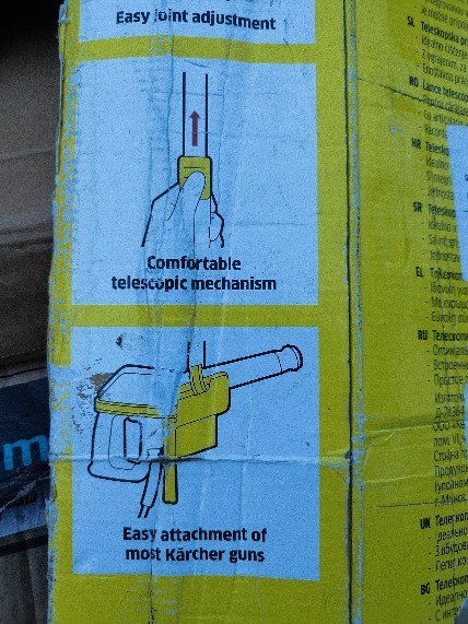 Kärcher TLA 4 teleskopická trubka pro vysokotlaké čističe - 6