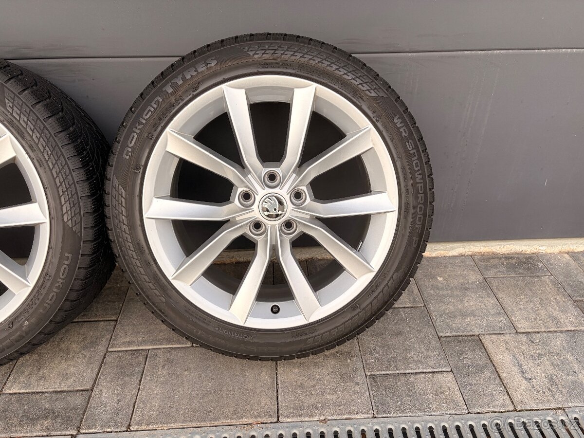 Originál zimní Škoda Superb 235/45 r18 Nokian - 6