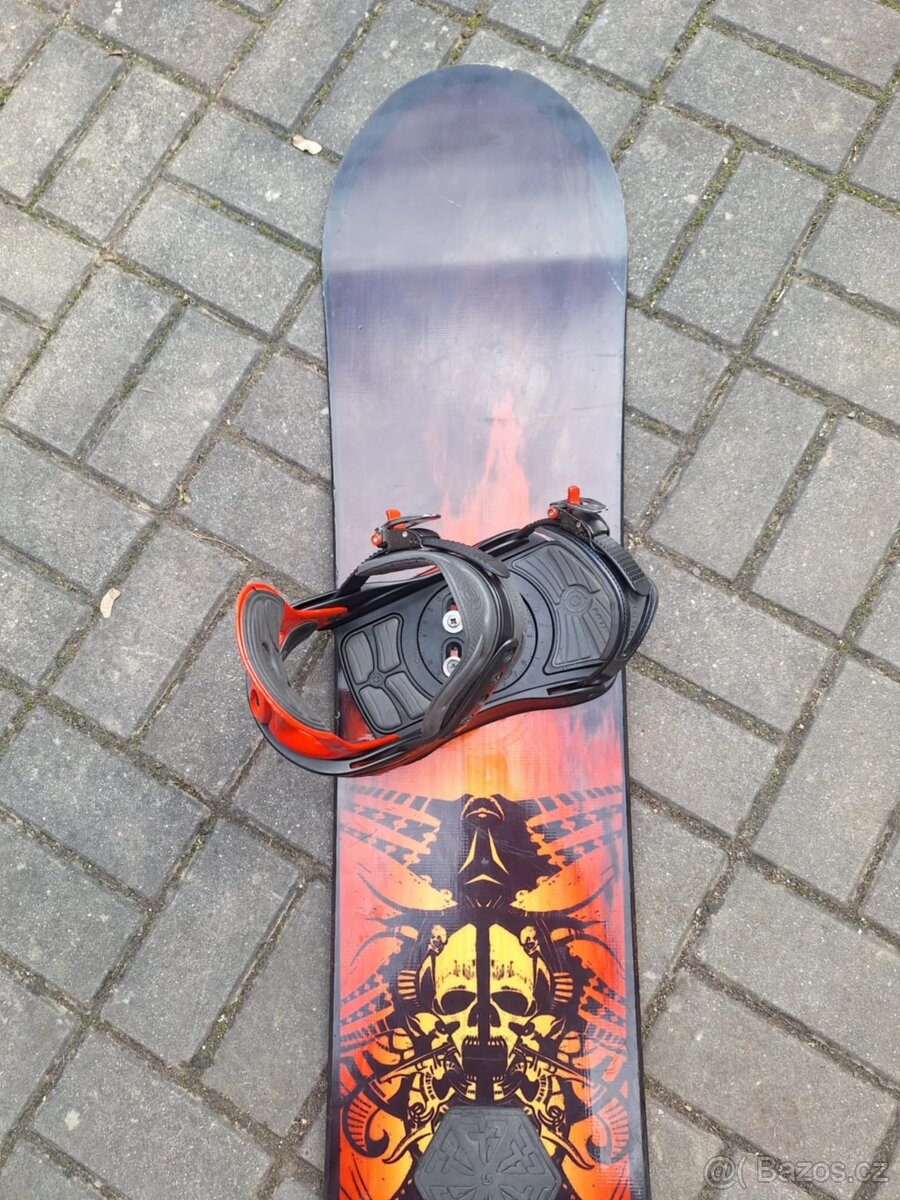 Snowboard Atomic 160cm s vázáním Nitro - 6