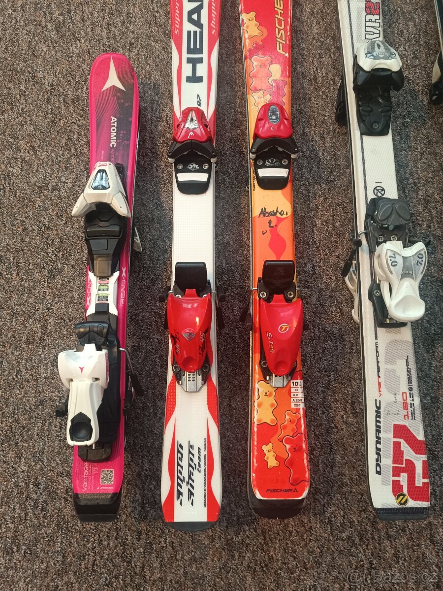 Lyže 70cm, 100 a 120cm - 6