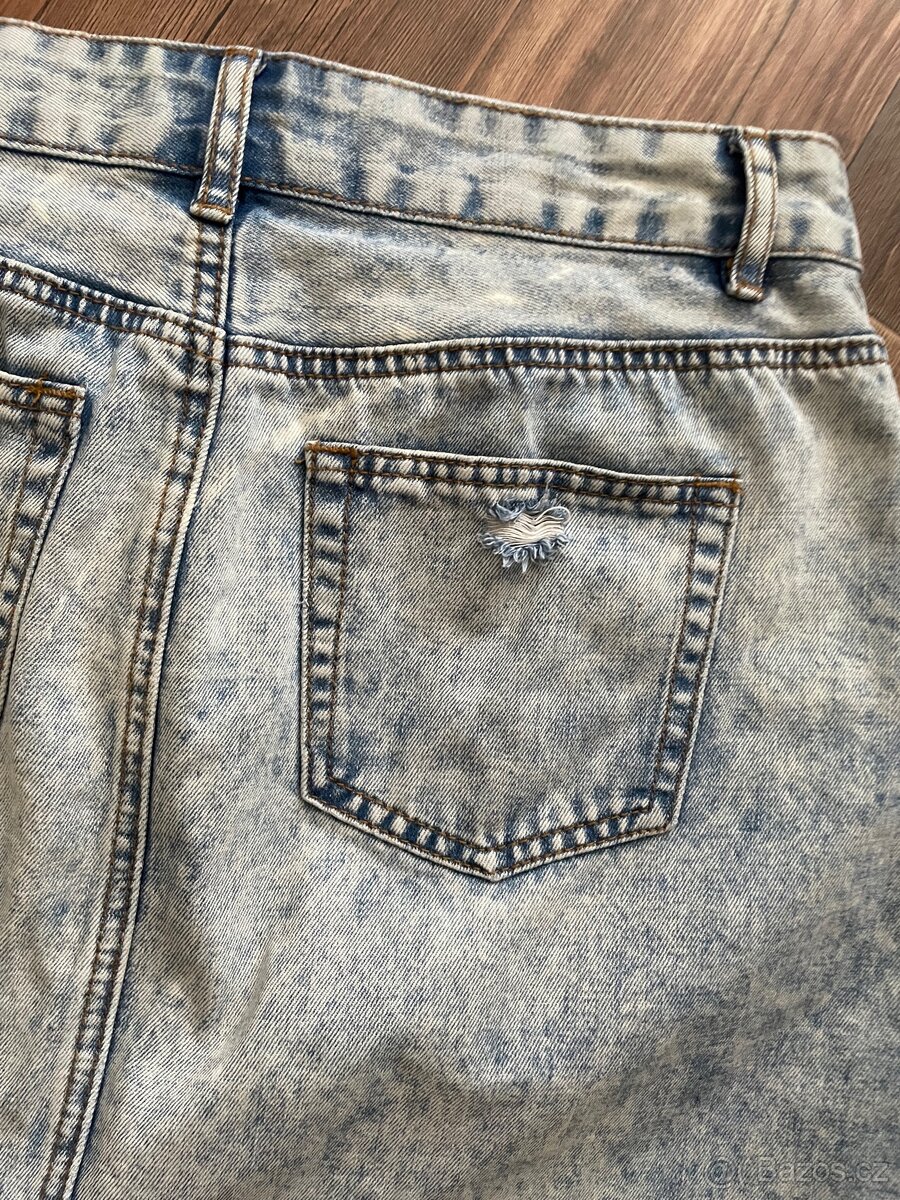 Riflová sukně Gate, vel 38 - 6