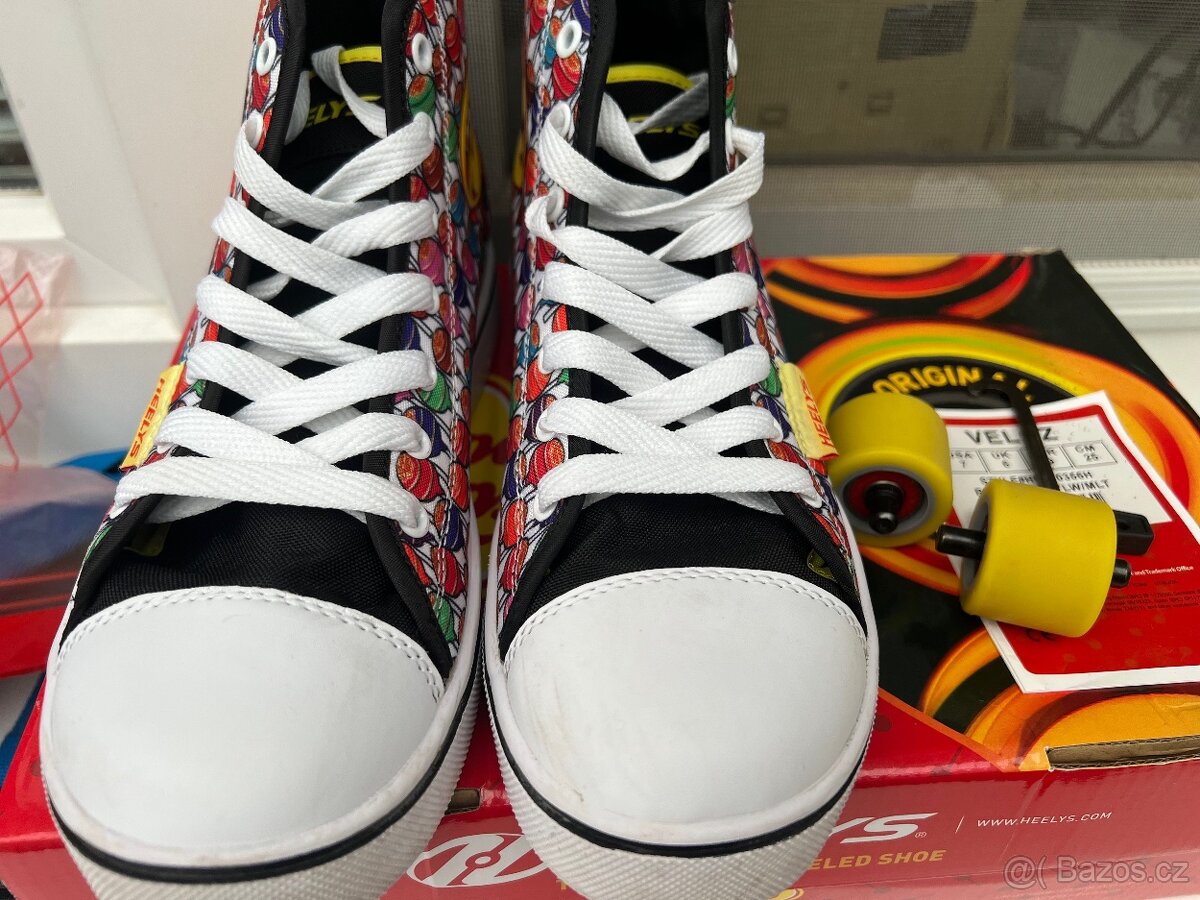 Koloboty (kolečk. brusle/tenisky) HEELYS X CHUPA CHUPS VELOZ - 6