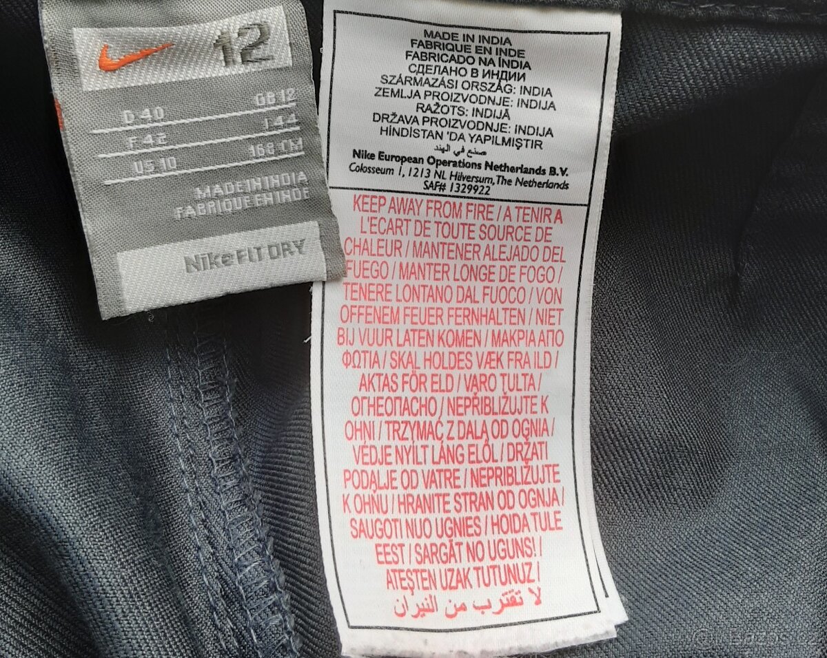 Kalhoty Nike se spadlým sedem - 6