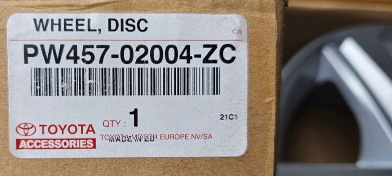 alu kola TOYOTA ●nové● - 6