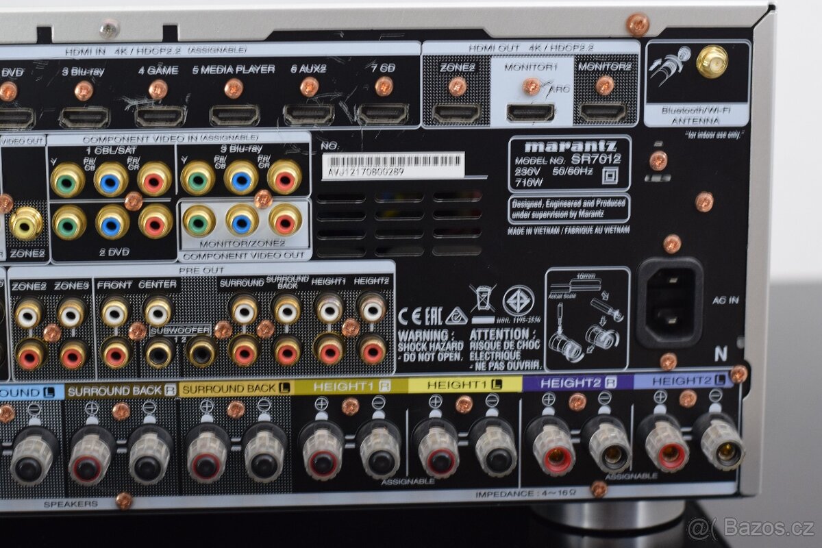 AV receiver Marantz Marantz SR7012 - 6