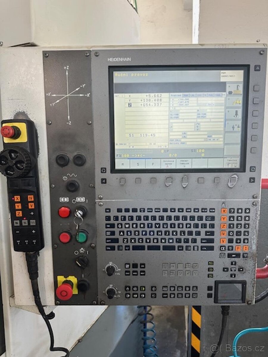 Obráběcí centrum (vertikální) MAS MCV 1016 Quick (8612) - 6