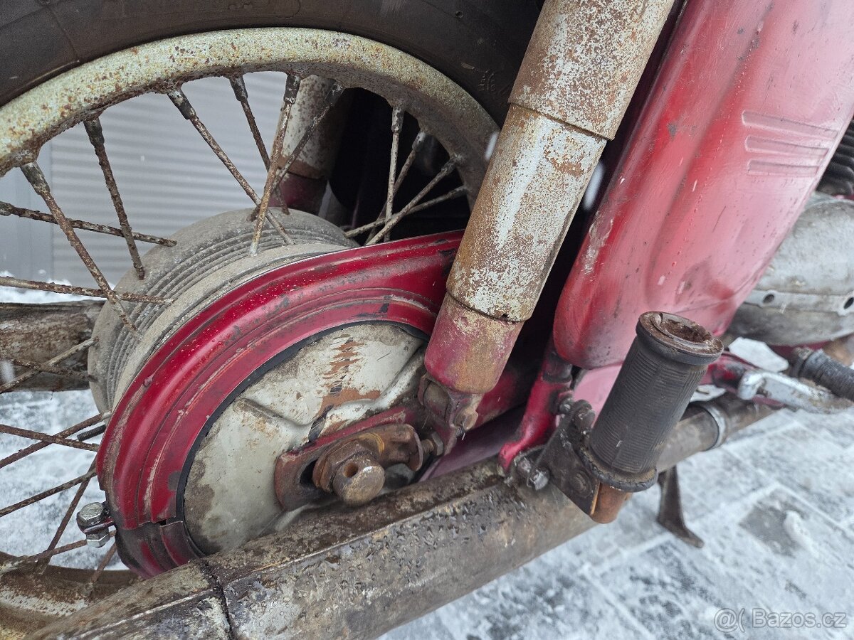 Jawa 250/353 kývačka model po půlbubnu - 6