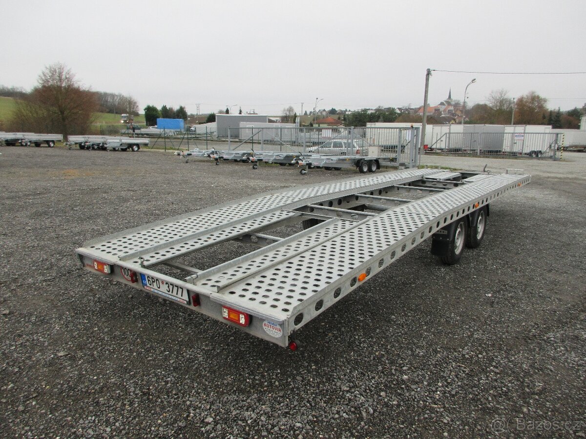 Bazarový přepravník 2 aut TPAV 3,5T 8,00x2,20 - 6