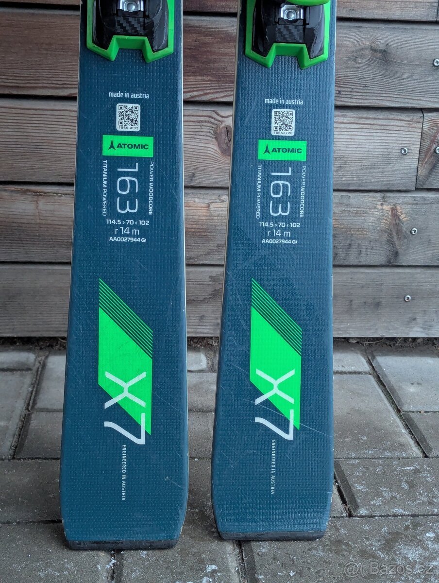 lyže Atomic Redster X7, 163cm - 6