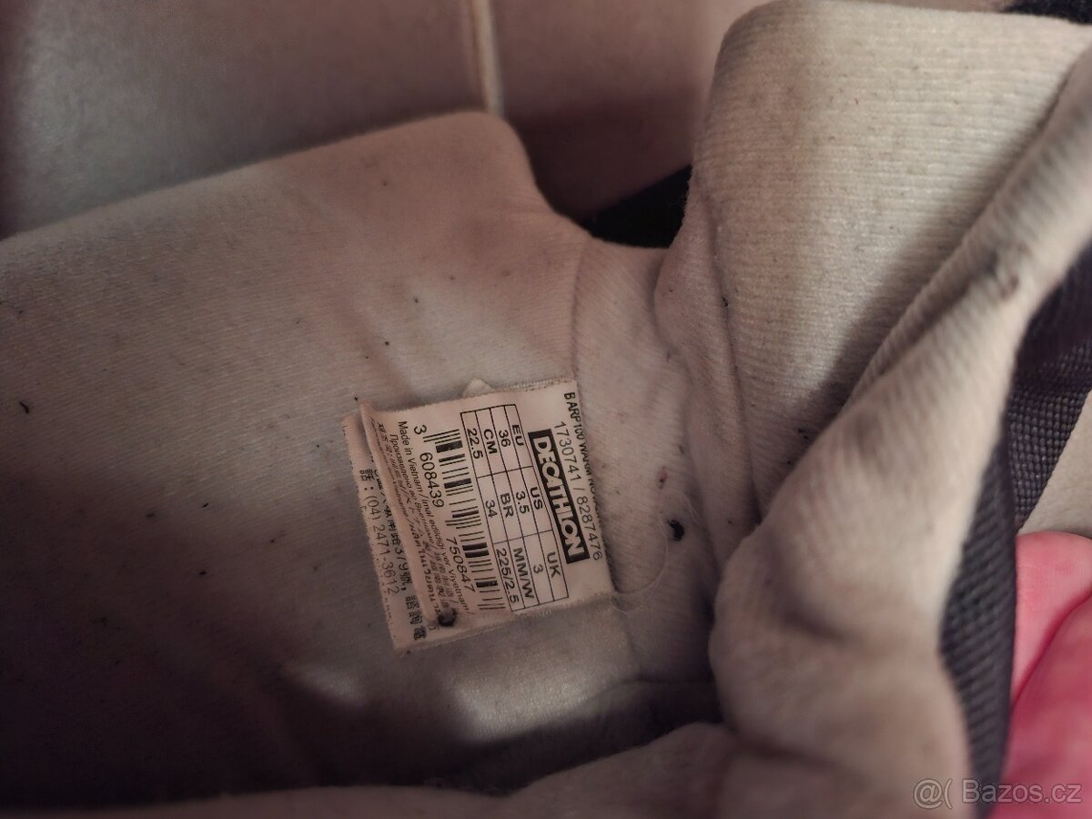 Zimní boty sněhule vel. 35 a 36 - 6