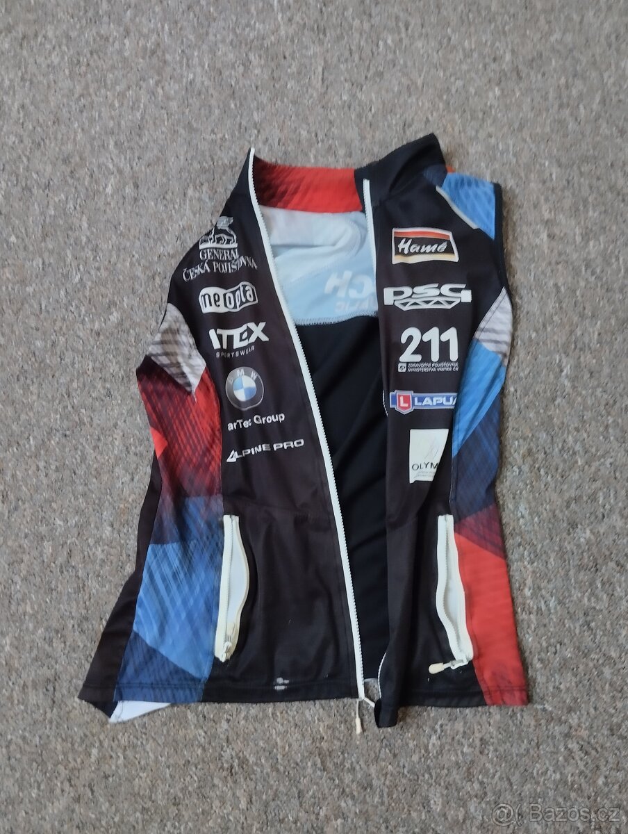 Prodám bundu Atex biatlon czech+vestu - 6