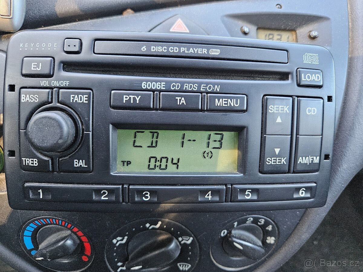 Autorádio Ford 6006 6cd s měničem - 6