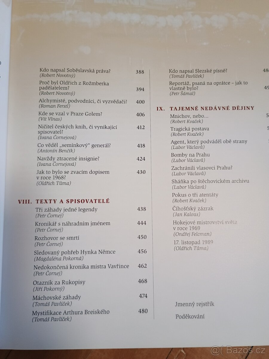 Záhady českých dějin - 6