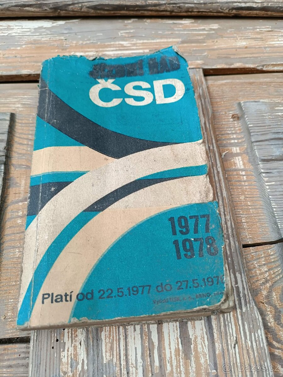 jízdní řády ČSD 70-80 léta - 6