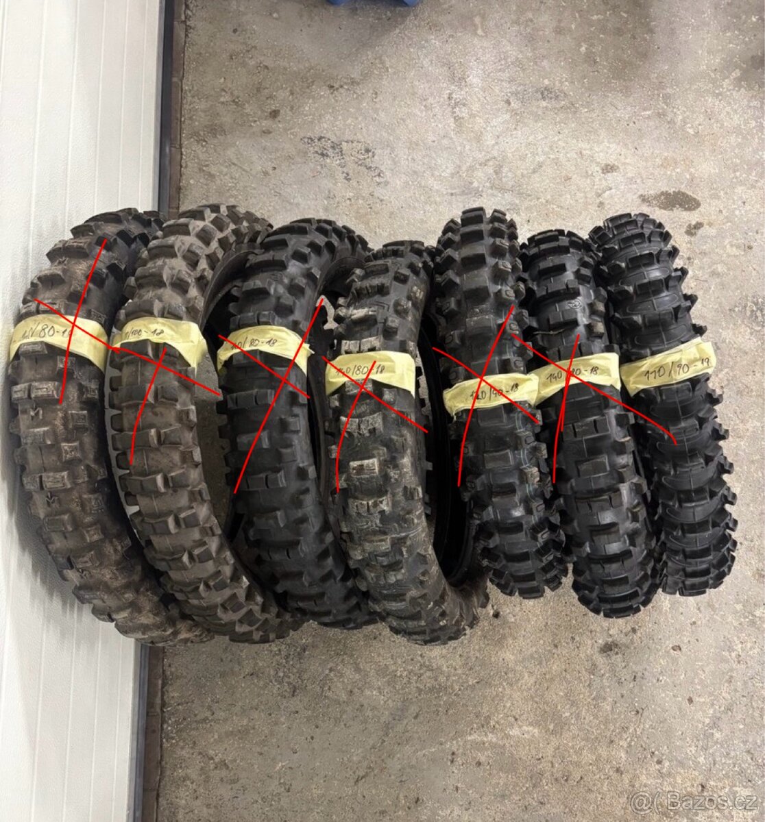 Enduro, Cross pneu - 6