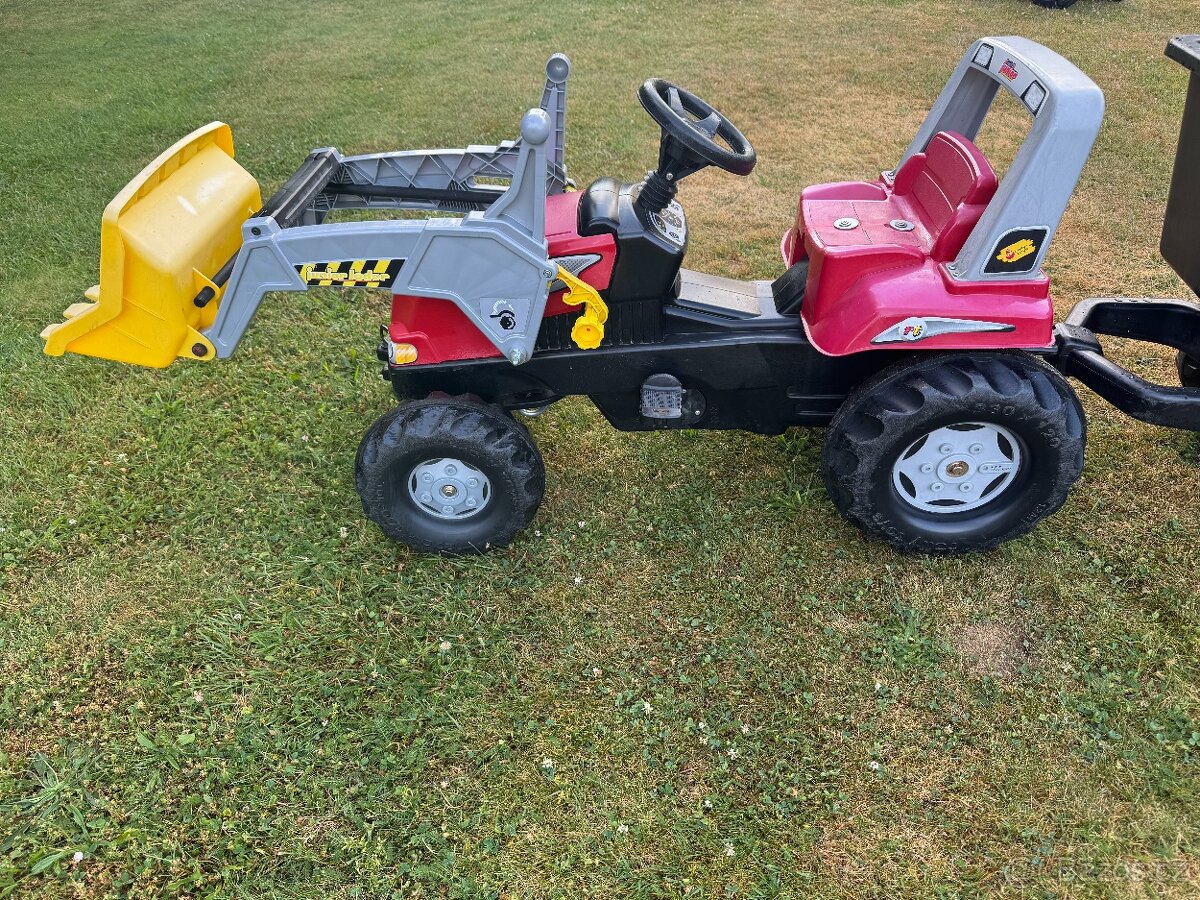 Šlapací trakror Rolly Toys X Trac s valníkem - 6