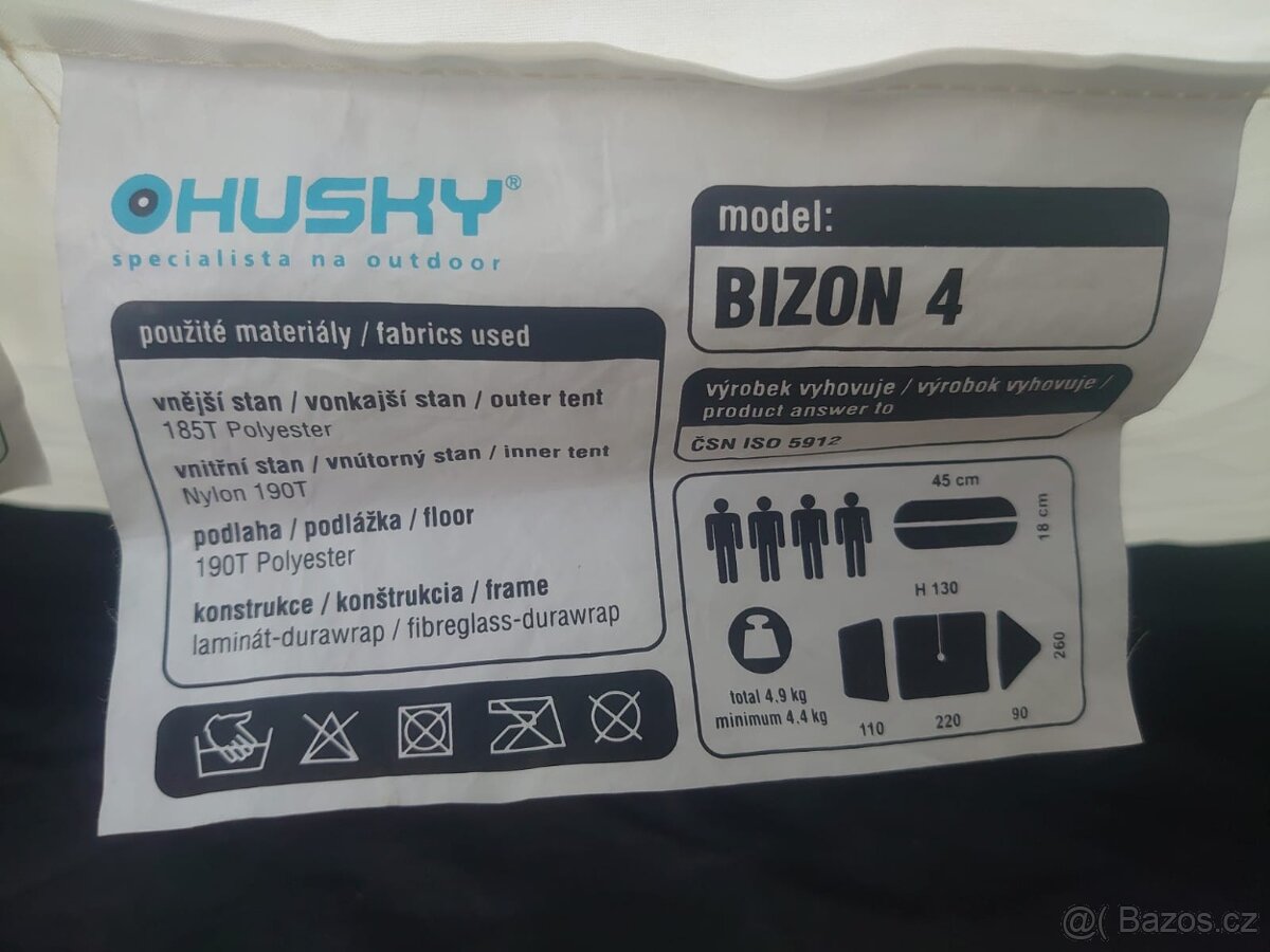 Stan Husky Bizon pro 4 lidi - 6