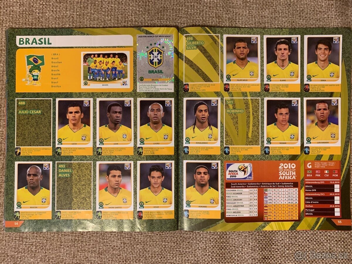 PANINI FIFA 2010 World Cup South Africa / Zberatelský album - 6