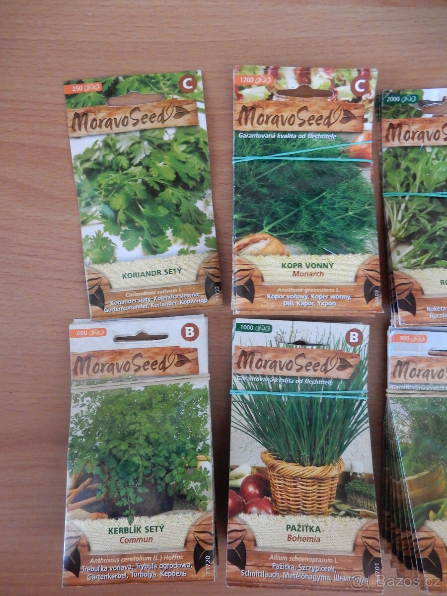 Semínka bylinek,listové zeleniny Moravoseed,Nostalgie - 6