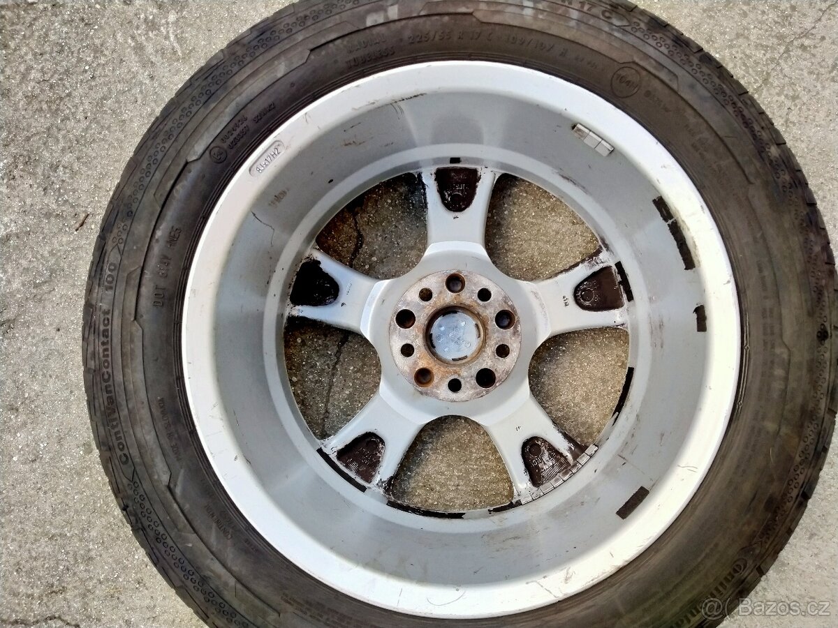 Alu disky 8J x 17 H2, 5x108, ET 40 - 6