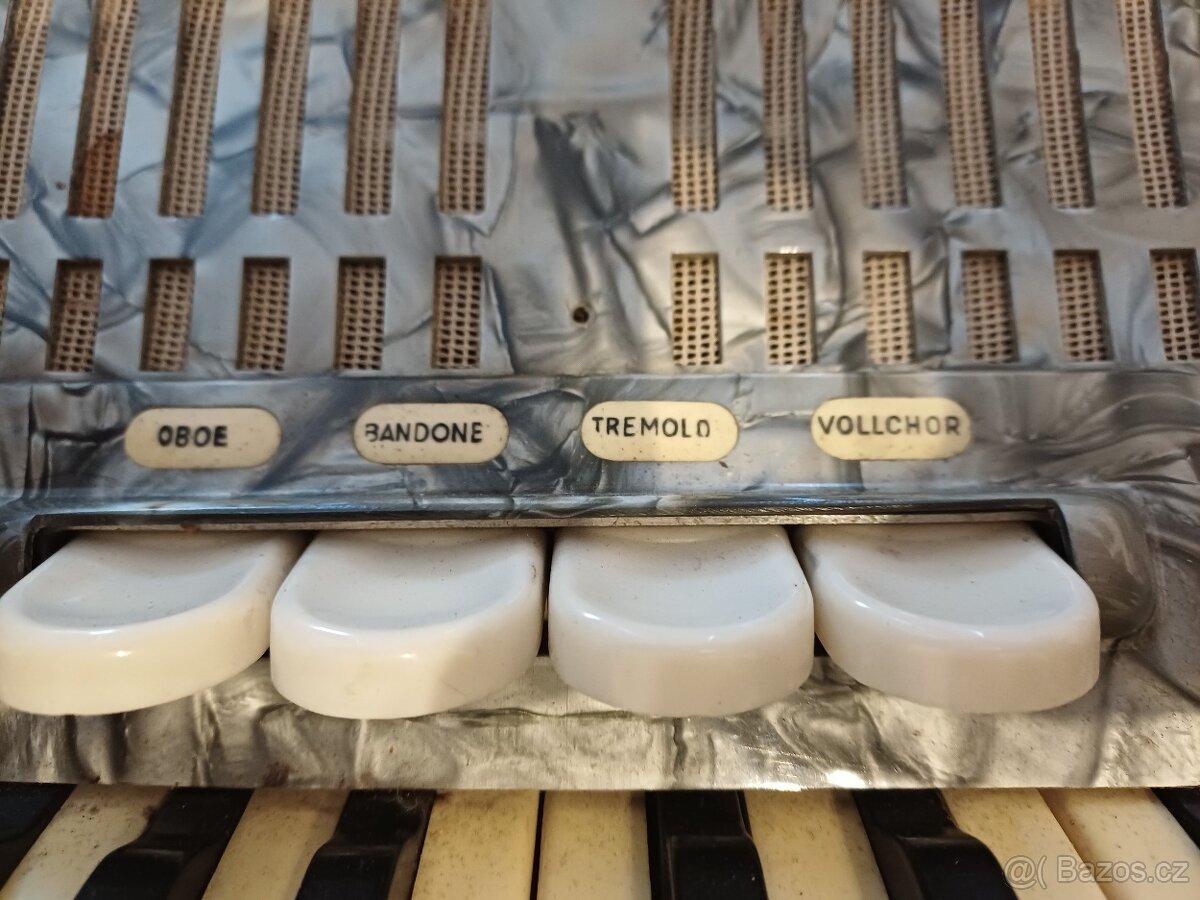 Akordeon, harmonika pianovka Weltmeister - 6