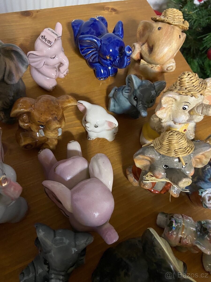 Sloni z keramiky - slon - 6