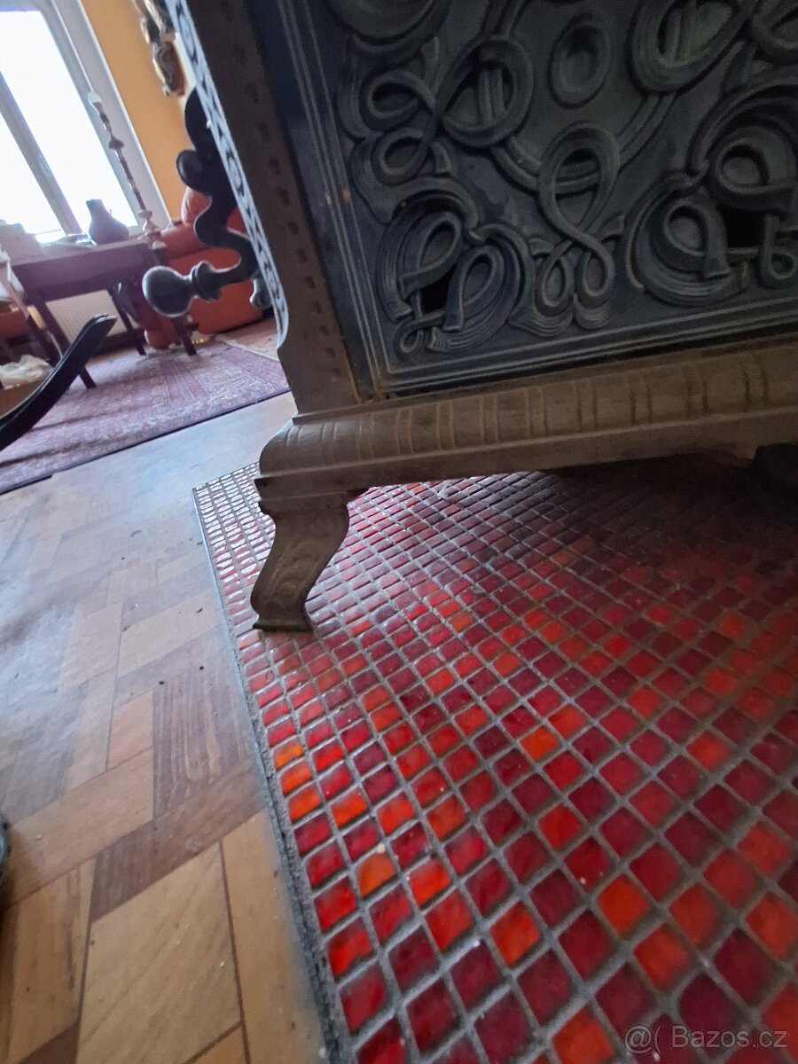 starožitná kachlová kamna - 6