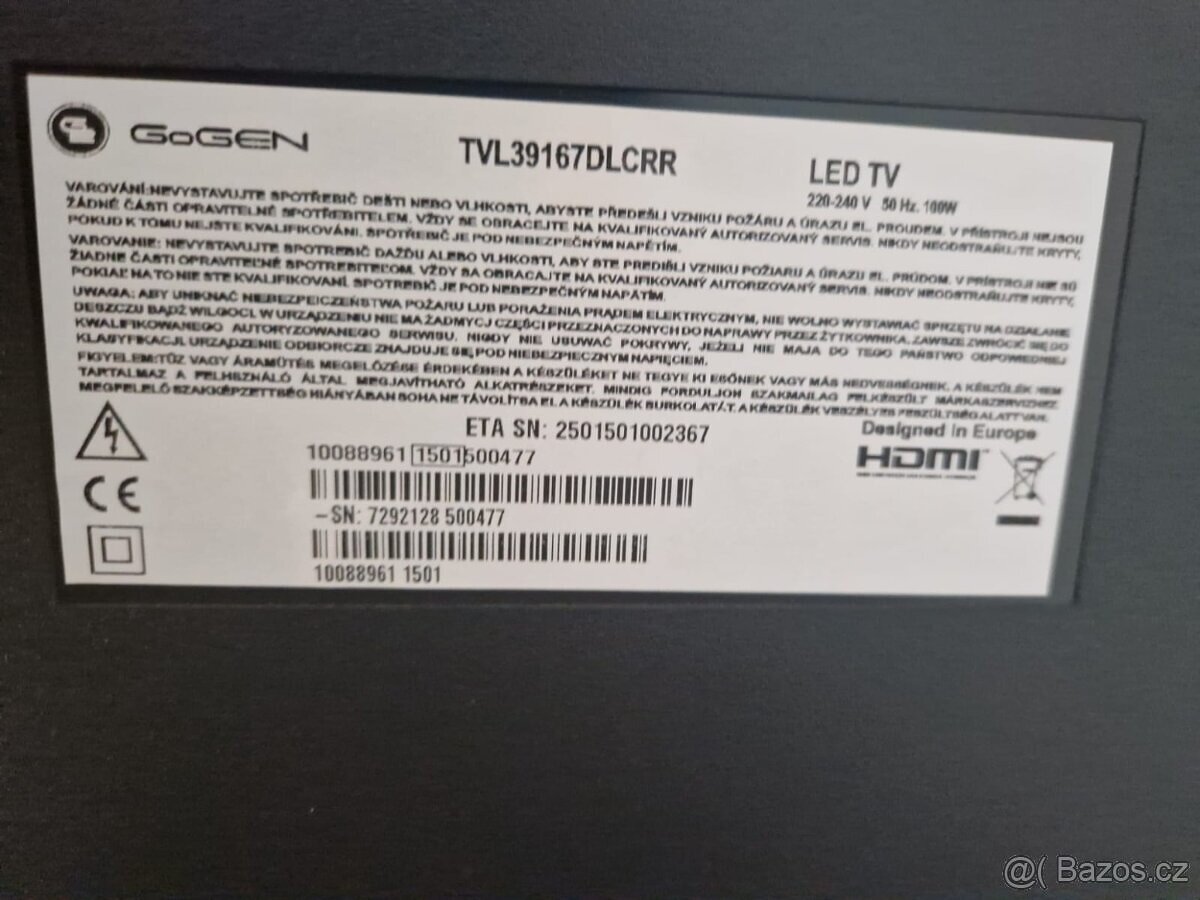 Led tv 100cm + set top box - 6