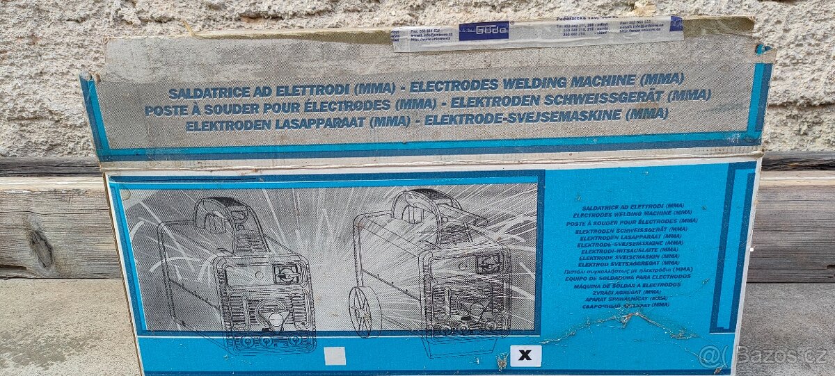 Trafo svářečka Gude 185 F - 6