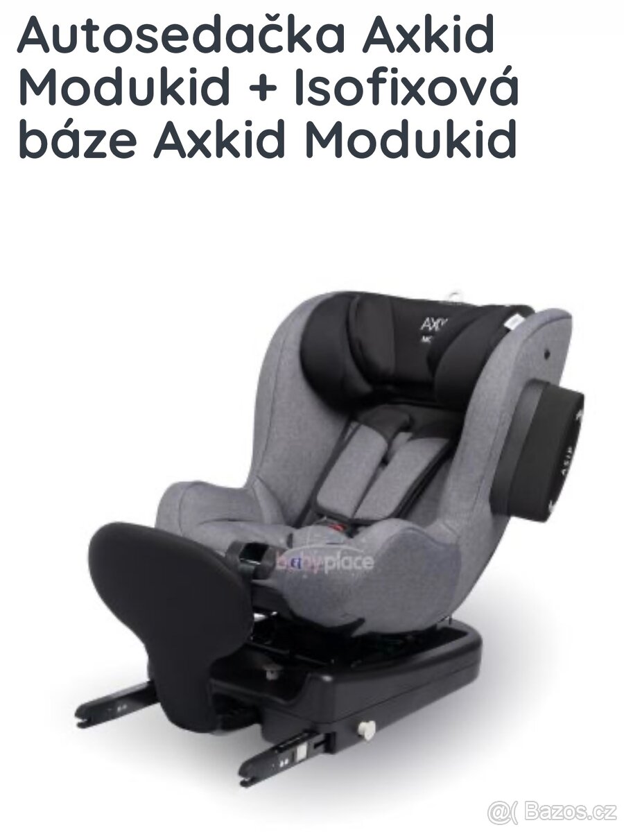 Axkid modukid 0-18 kg, izofix baze - 6