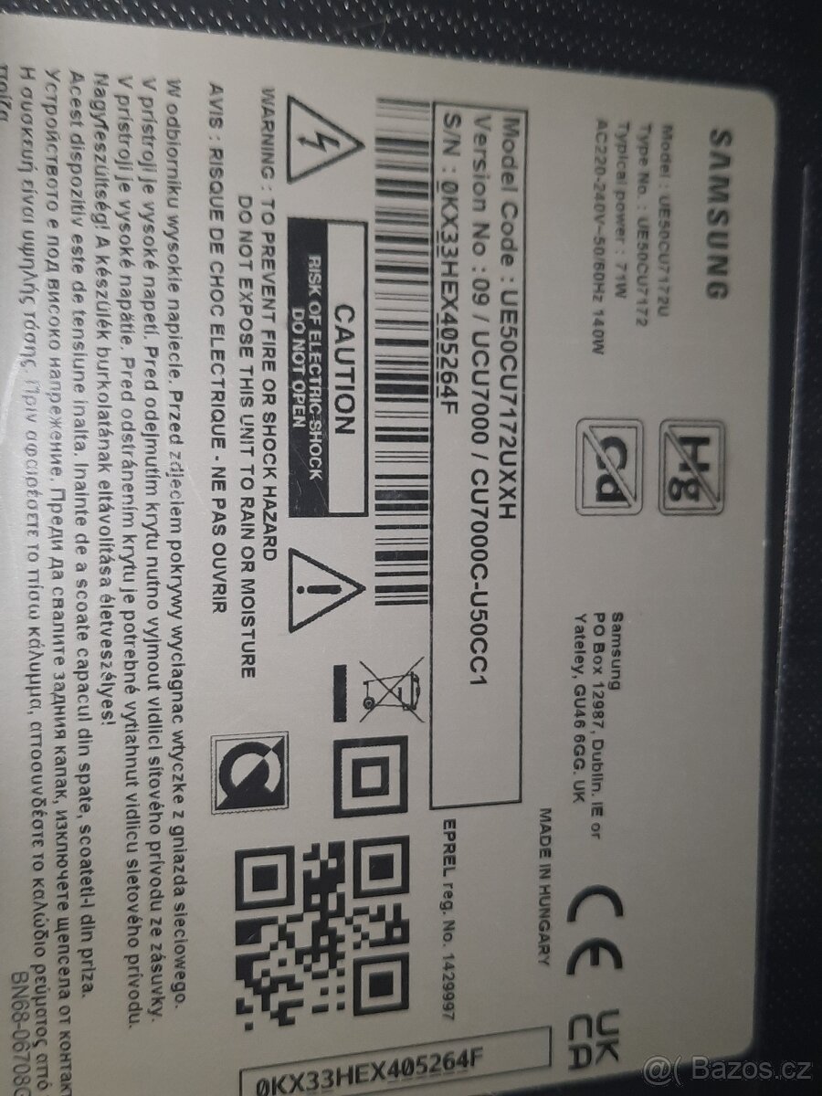 Tv smart ve 4k samsung 125cm - 6