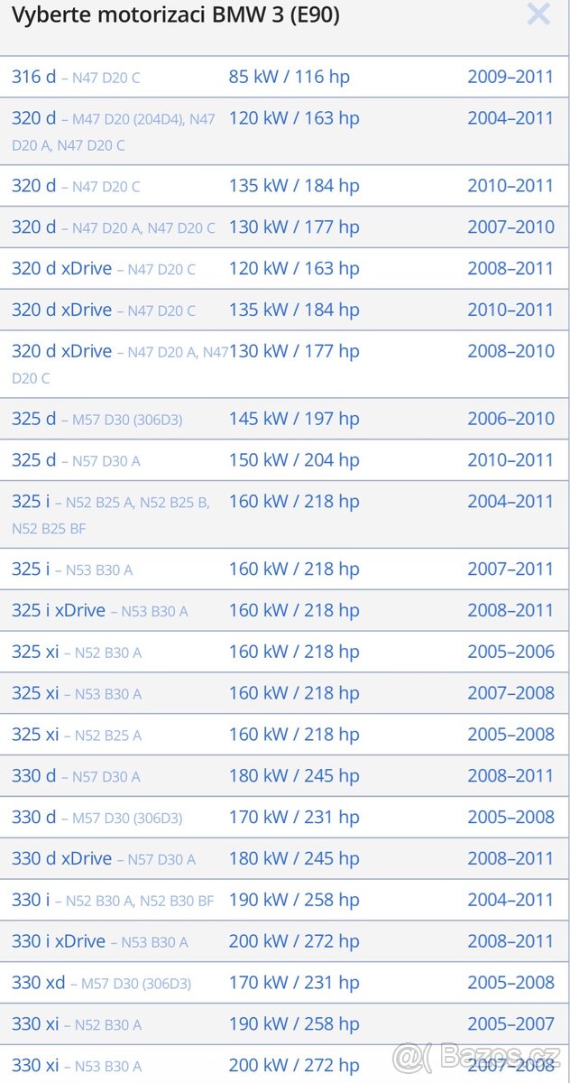 BMW e9x, e8x kotouče 330mm a desky - 6