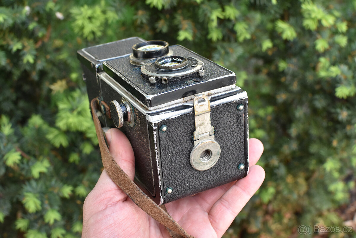 FOTOAPARÁT ROLLEIFLEX + BRAŠNA. - 6